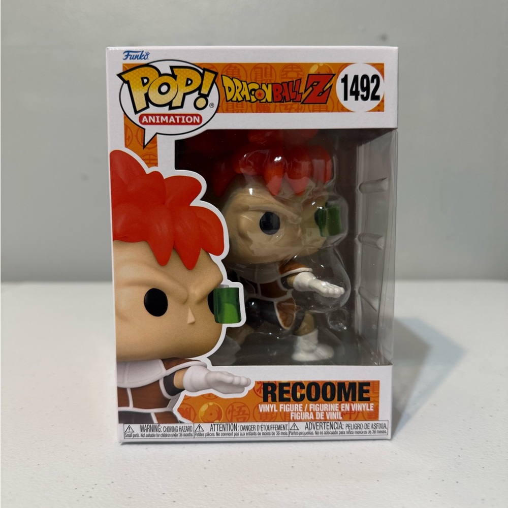 Funko Reptile Figure Orange and Green
